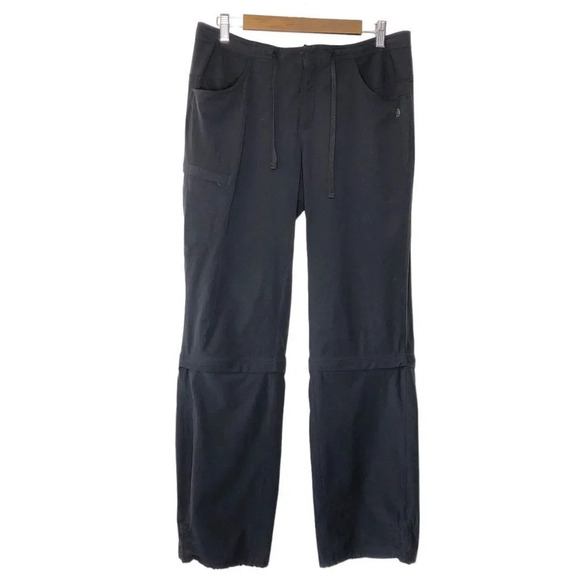 Mountain Hardwear Pants - Mountain Hardwear Black Convertible Hiking Pants